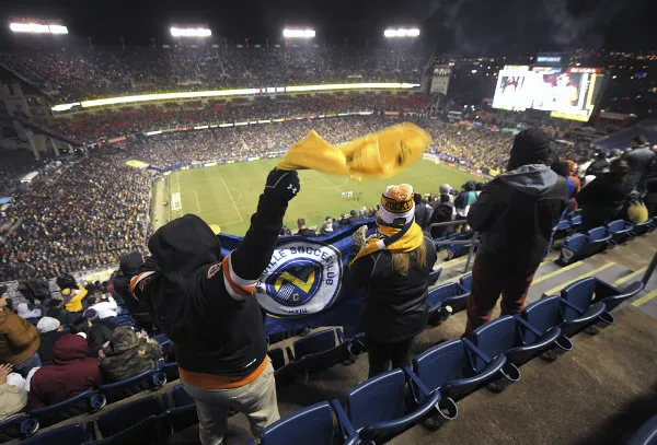 Acción en el Nashville vs Atlanta United