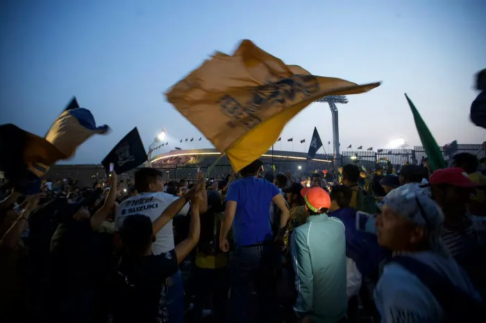 Afición de Pumas, previo al partido