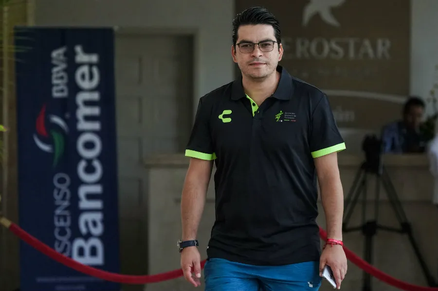 IMAGO7 Álvaro Ortiz en el Draft del futbol mexicano