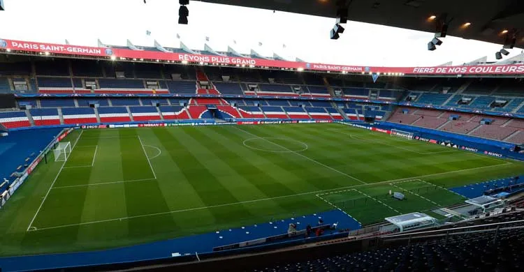 Parque de los Príncipes sin aficionados