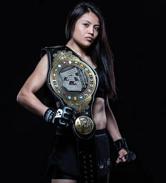 La peleadora mexicana Melissa Martínez