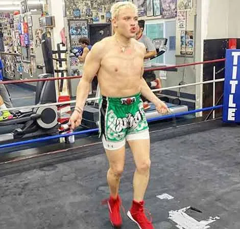 Chávez Jr., en entrenamiento