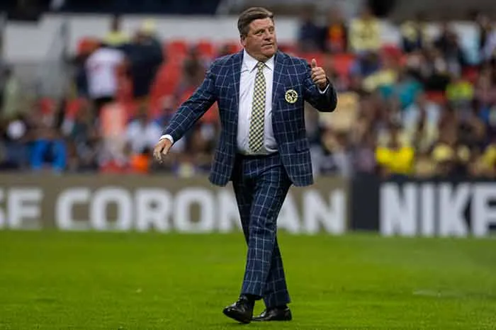 Herrera, en el partido de América