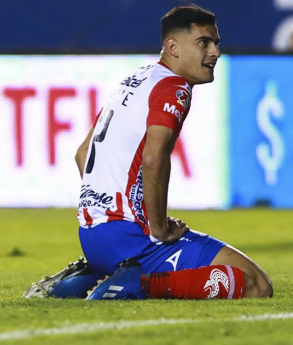 Germán Berterame en lamento con San Luis