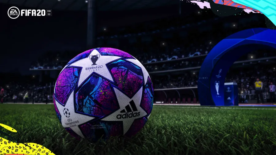 Balón de UEFA Champions League en FIFA 2020