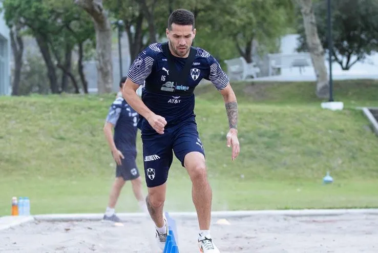 TWITTER @Rayados La Pandilla en una práctica