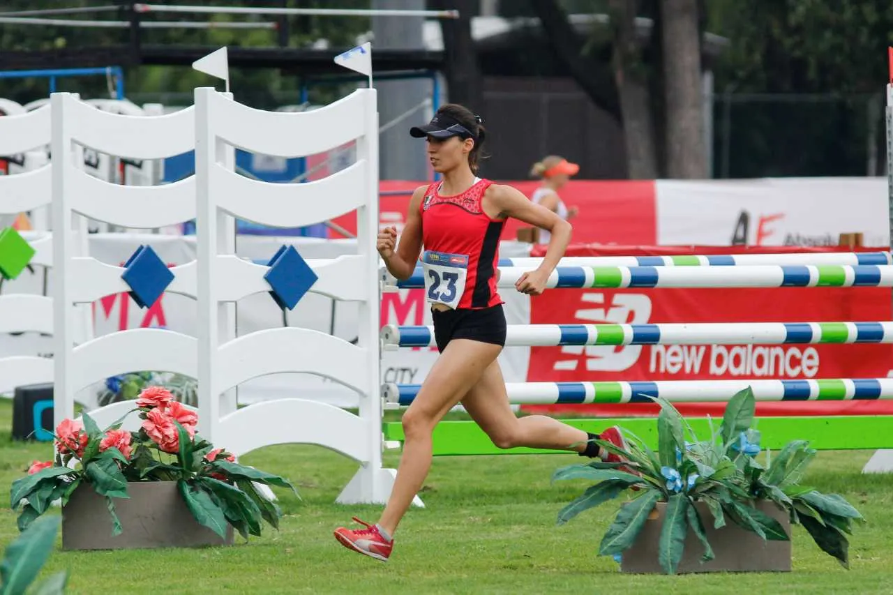 Arceo durante el día dias del Mundial de Pentatlón