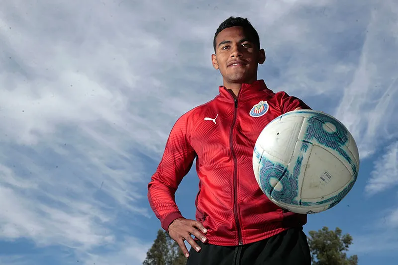 El canterano de Chivas, en las instalaciones de Verde Valle