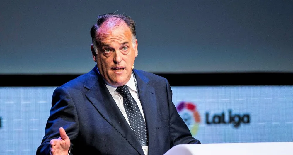 EFE Javier Tebas, presidente de La Liga