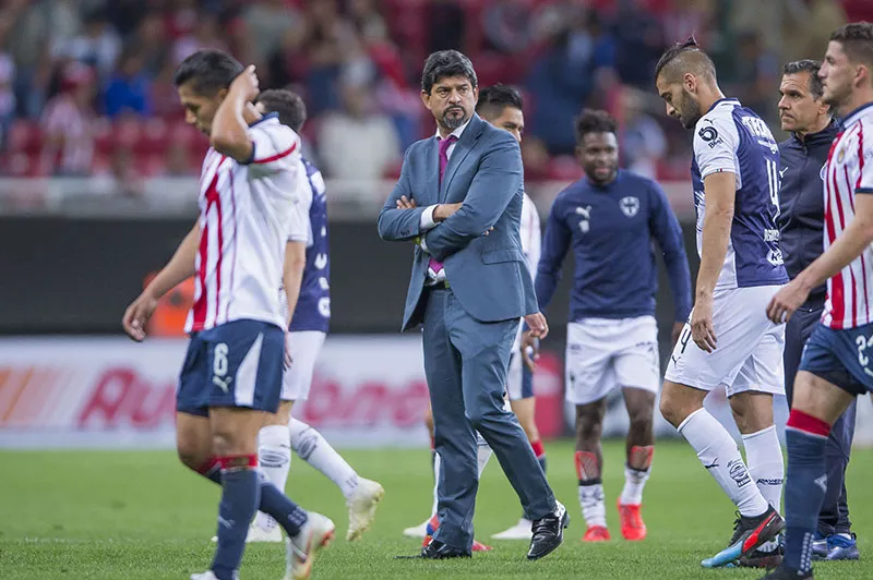 El técnico tras un partido como DT de Chivas