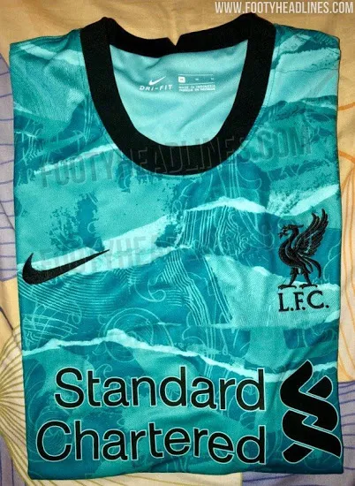 Posible nueva equipación de Liverpool