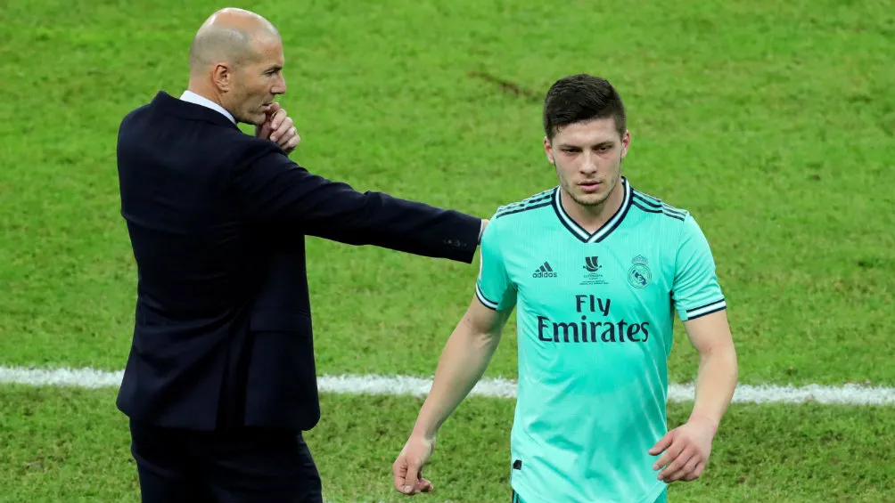 EFE Zidane en partido con Real Madrid