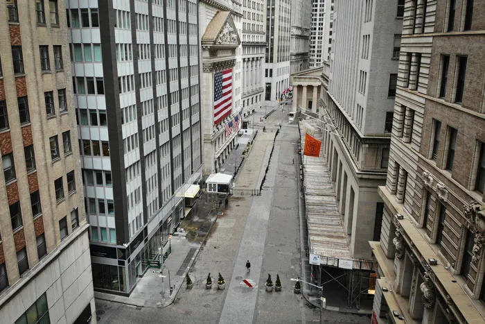 Las calles de Nueva York lucen vacías