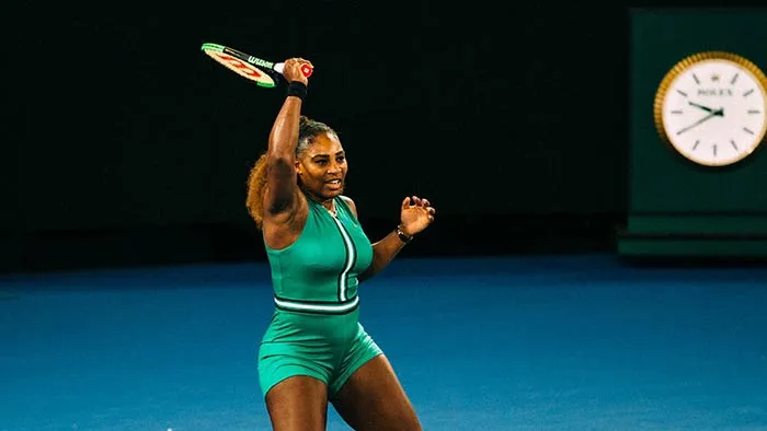 Serena, en un partido