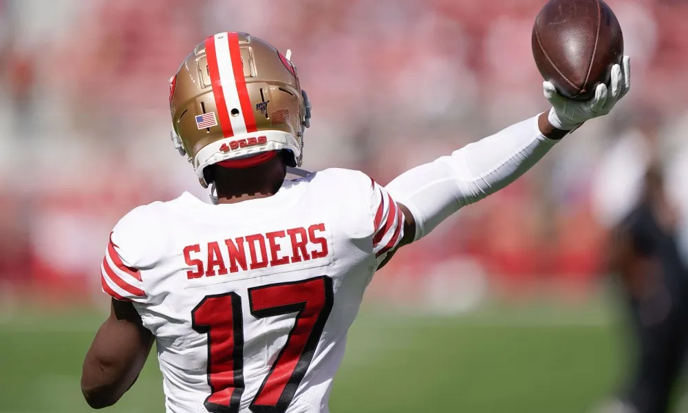 Sander en partido de la NFL