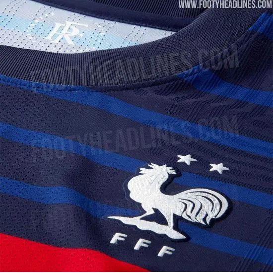 Detalle de la que sería la nueva playera de Francia