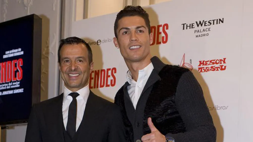 ESPECIAL Mendes y CR7 durante un evento