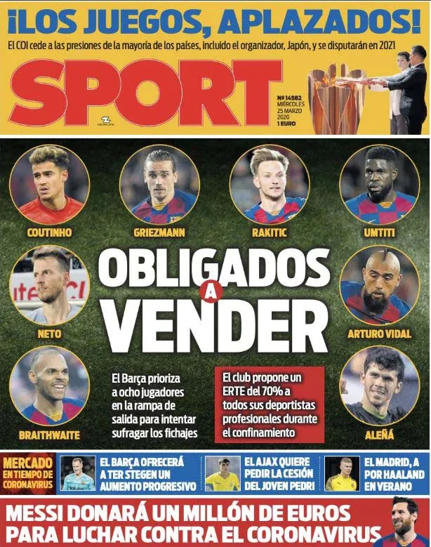 Portada de Sport