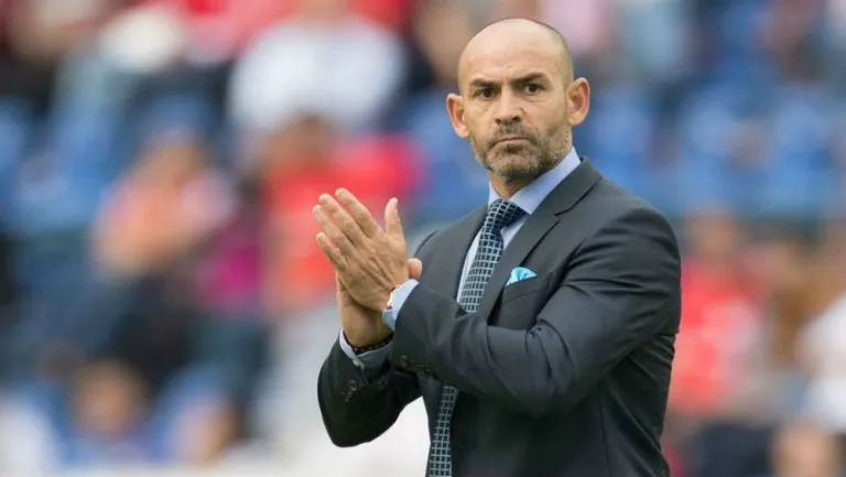 Jémez, en un partido del Rayo Vallecano