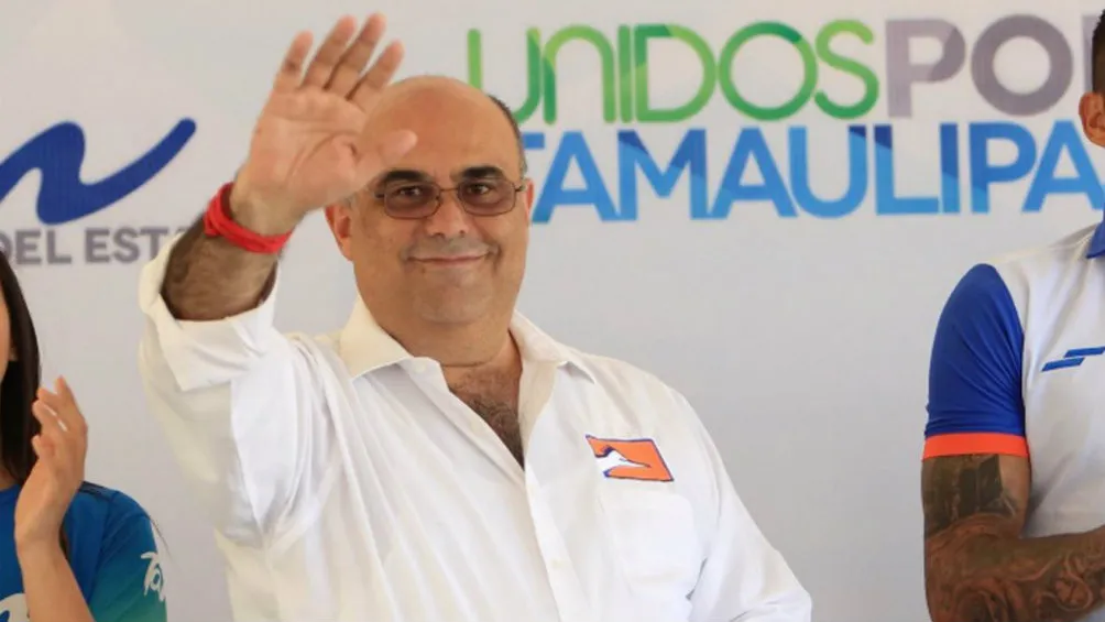 TWITTER @CFCorrecaminos Miguel Mansur, durante un evento del Corre