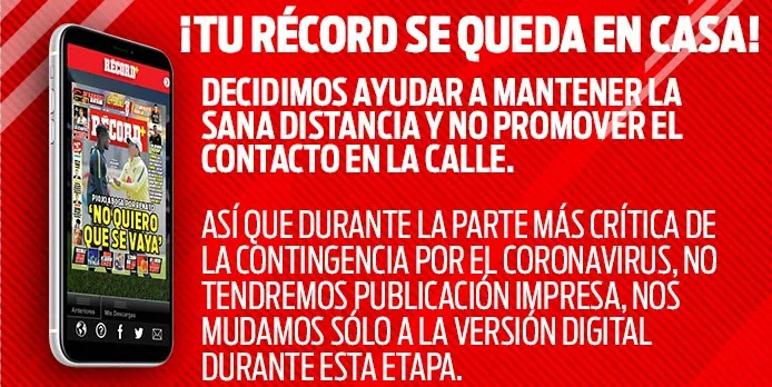 Tu RÉCORD te acompaña durante la contingencia