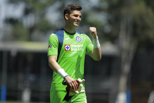 IMAGO7 Sebastián Jurado, portero de Cruz Azul