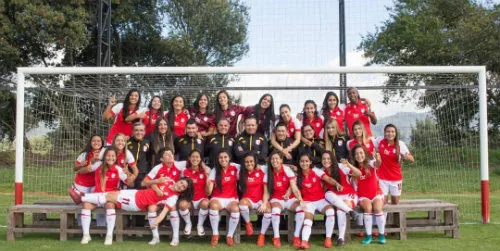 Jugadoras del equipo de 'Las Leonas'