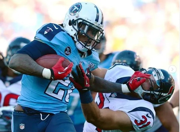 Chris Johnson, en su etapa como jugador de Titans