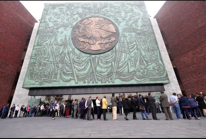 Exterior de la Cámara de Diputados