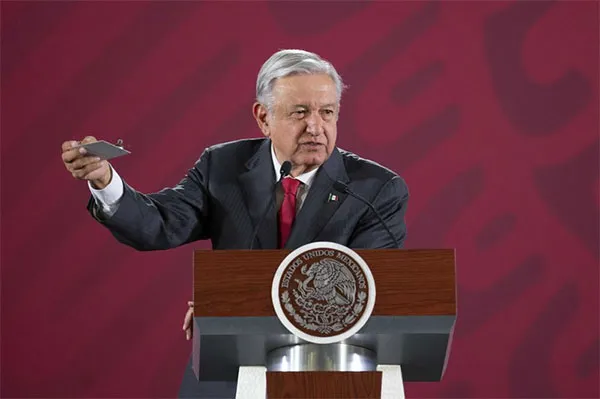 AP Andrés Manuel López Obrador en conferencia