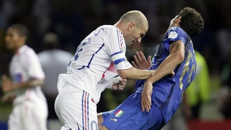 EFE Zidane y Materazzi