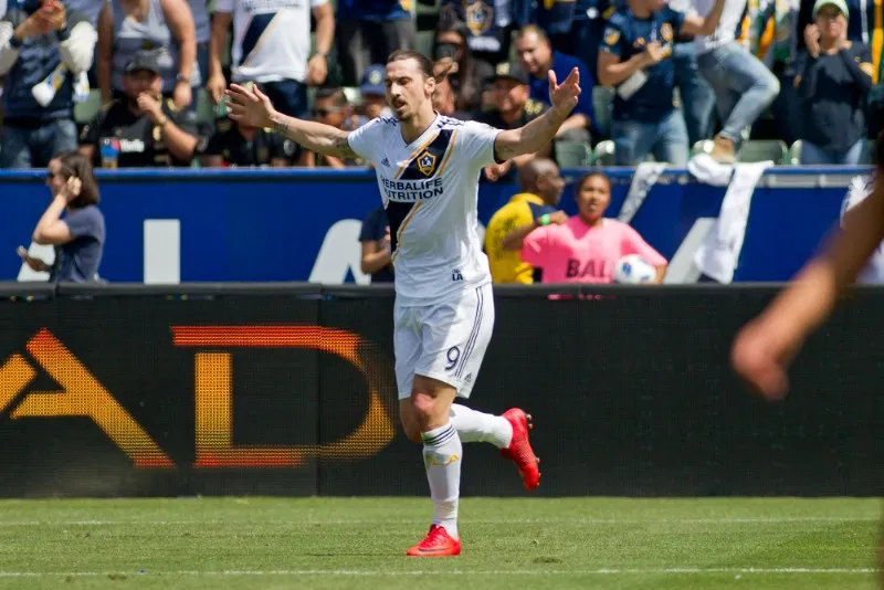 MEXSPORT Zlatan Ibrahimovic durante un partido con el Galaxy