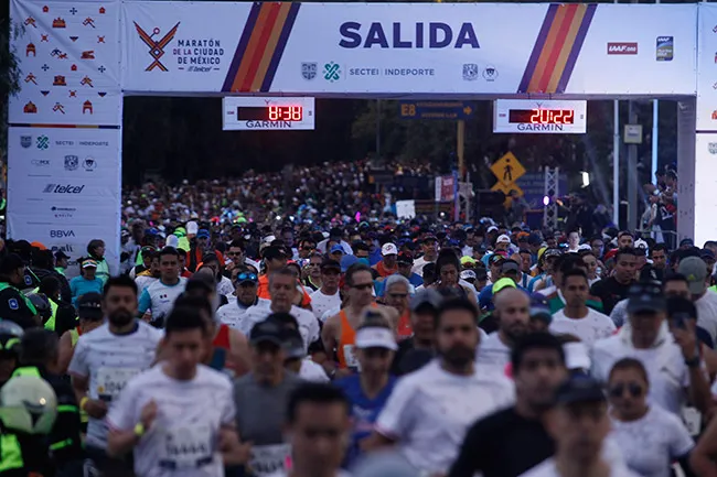 IMAGO7 Corredores de la edición 2019 del Maratón de la CDMX