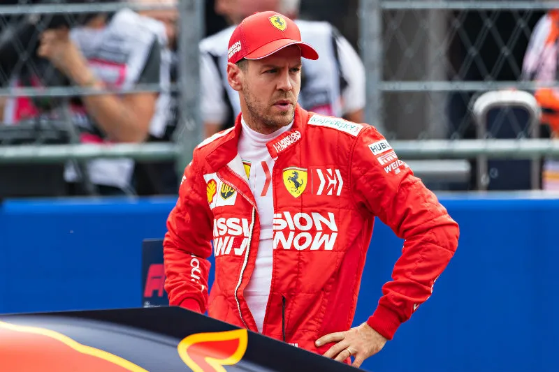 IMAGO7 Vettel tras una carrera de F1