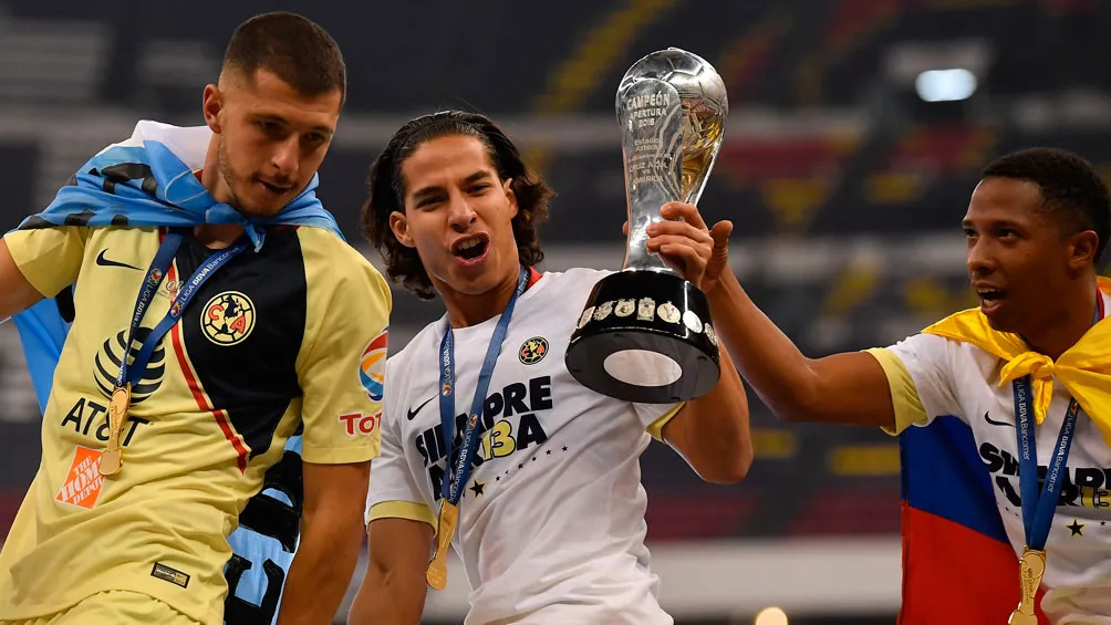 Lainez fue Campeón de Liga con América en el Apertura 2018
