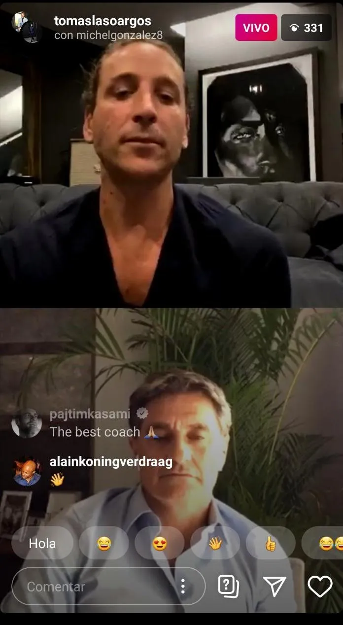 ESPECIAL Míchel y su sastre, en plática en Live de Instagram