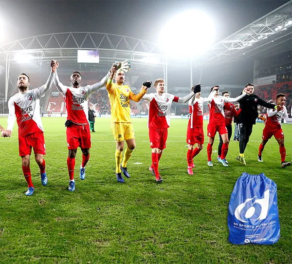 Los jugadores del club holandés festejan una victoria