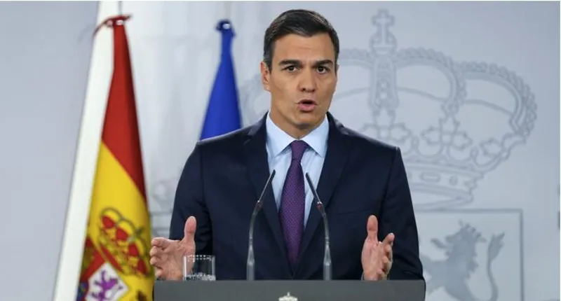 Pedro Sánchez, presidente de España en conferencia de prensa