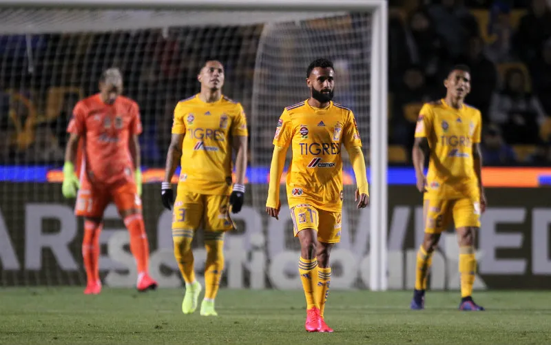 Jordan Sierra en partido con Tigres