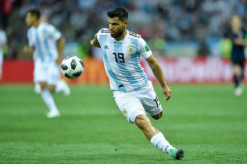 El Kun en un partido de Argentina