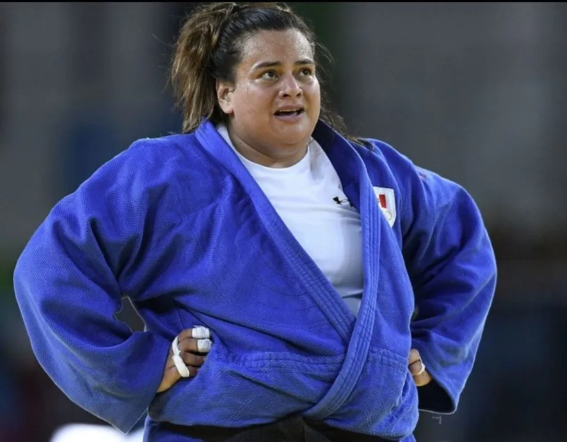 IMAGO7 Vanessa Zambotti en una competencia de Judo