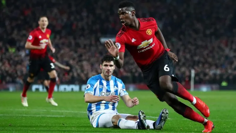 FACEBOOK @MANCHESTERUNITED Paul Pogba celebra una anotación con el Manchester United