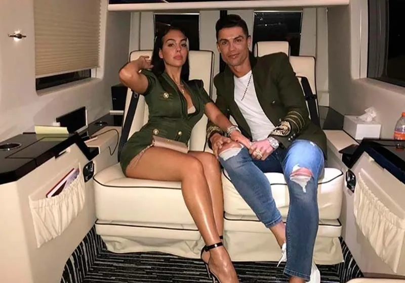 Cristiano Ronaldo y su pareja Georgina Rodríguez