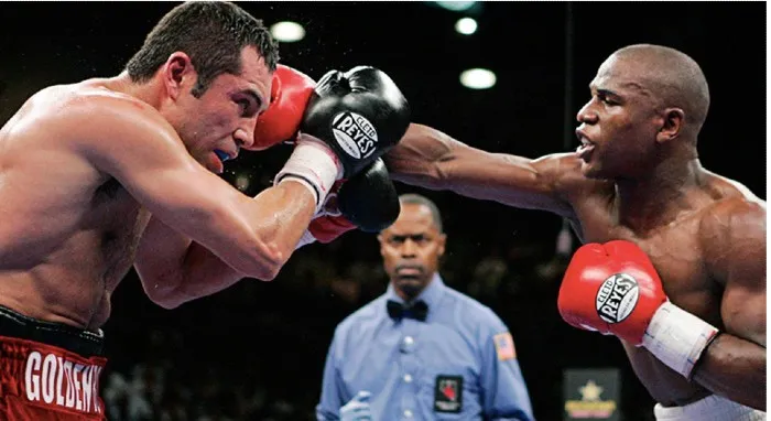 De la Hoya vs Mayweather en 2007