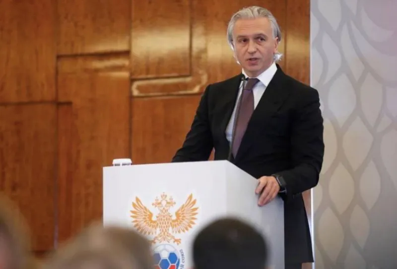 EFE Alexandr Diukov, presidente de la Federación Rusa en una conferencia de prensa