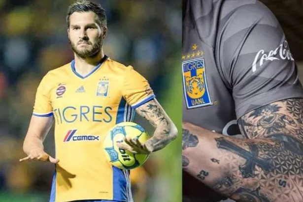 Gignac y su tatuaje de Goku