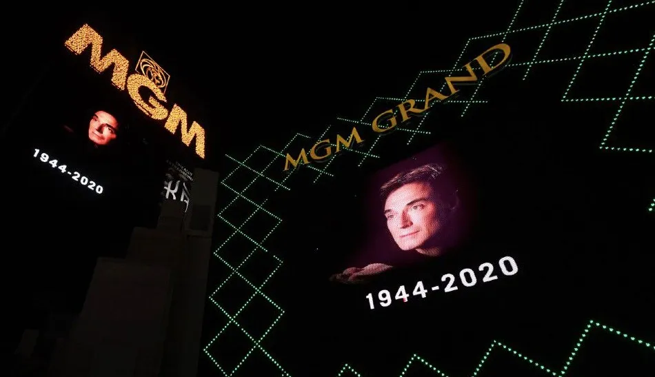 AP El MGM Grand le rindió homenaje al mago