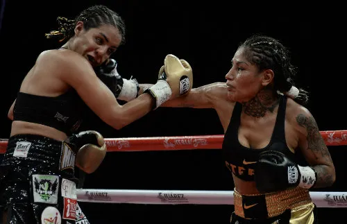 'La Barby' en una pelea