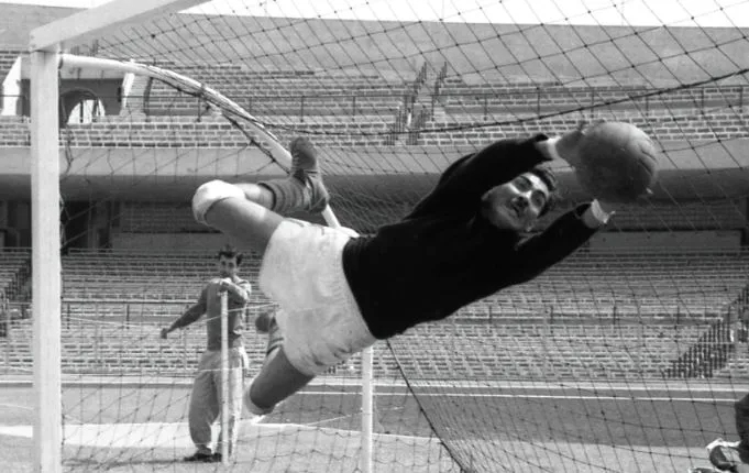 La 'Tota' se lanza y detiene un disparo