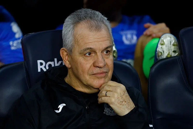 El Vasco en el banquillo del Leganés